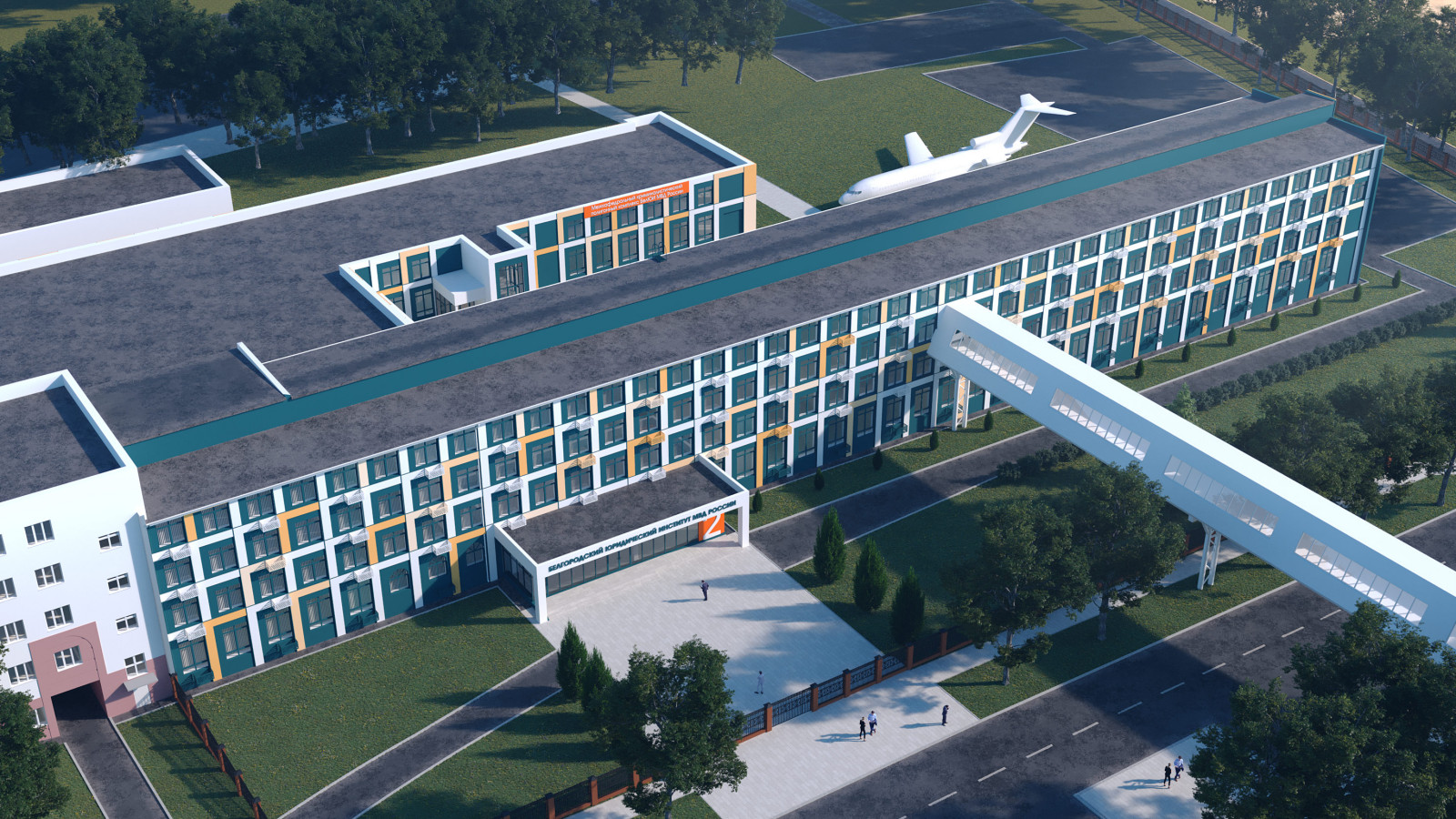 Проект ремонта фасадов здания БелЮИ МВД России им. И.Д. Путилина (2 корпус)