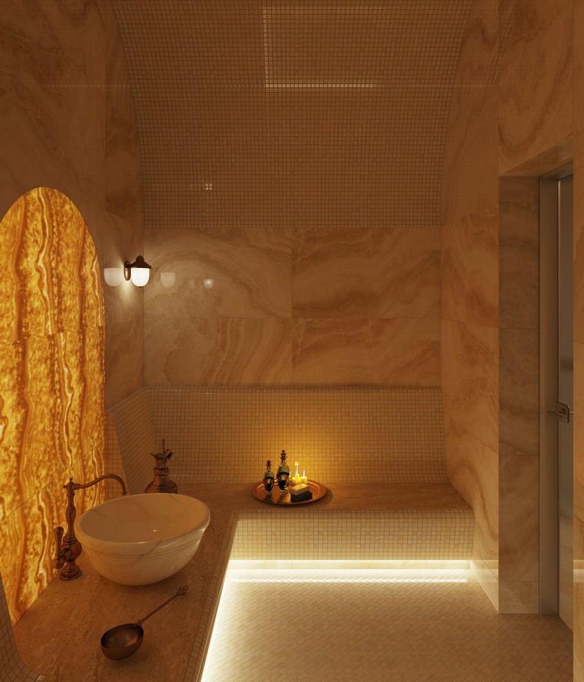 Баня в скандинавском стиле