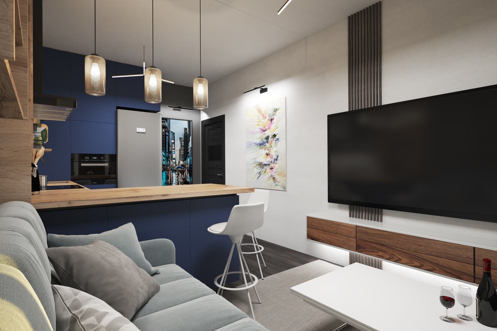 Кухня-гостиная 16 кв.м.