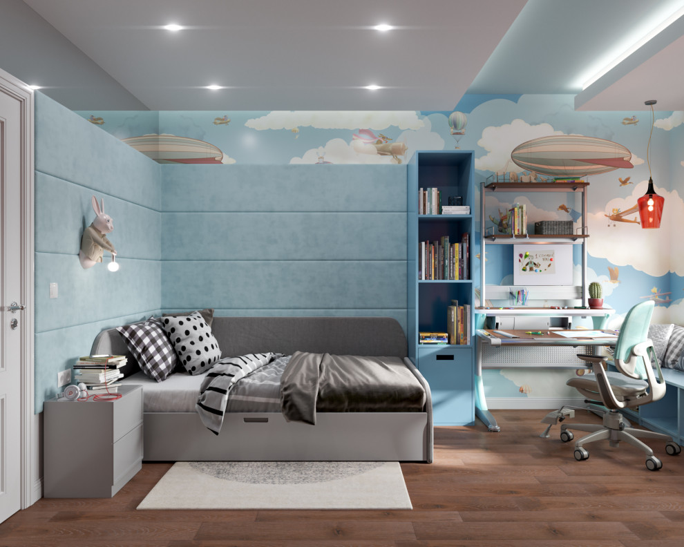 Ягодно-кобальтовый смузи