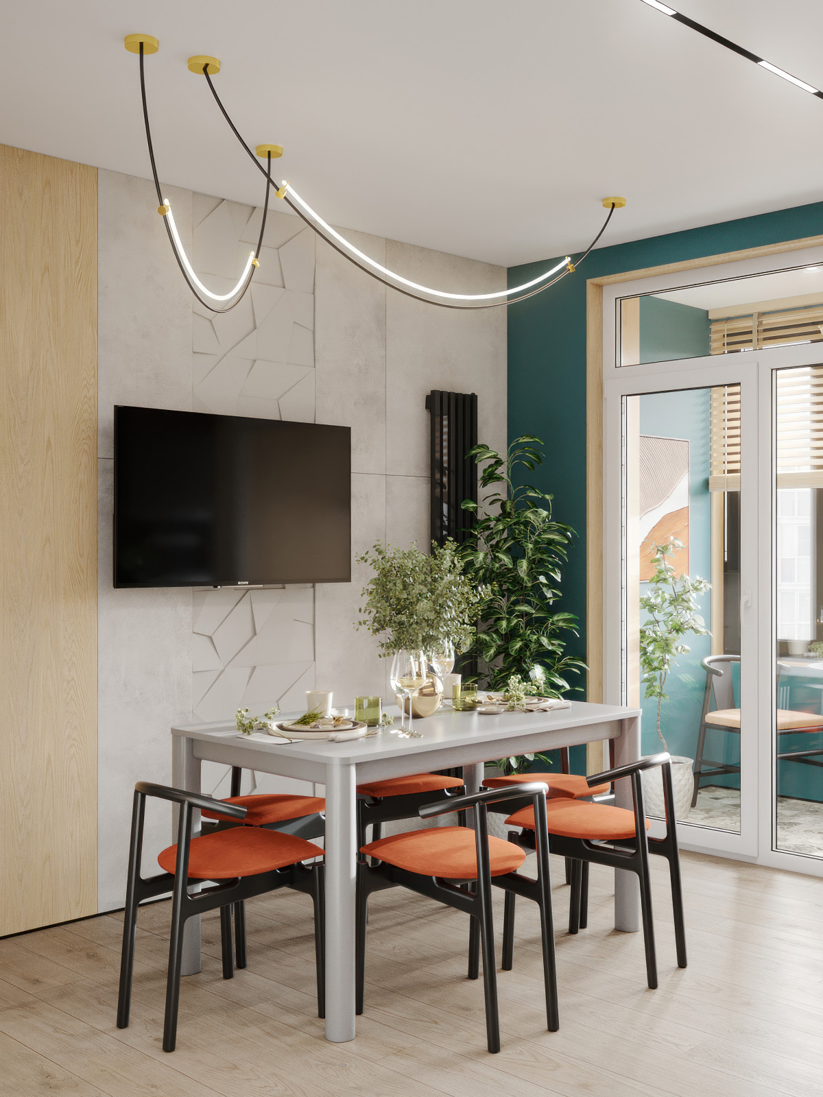 Квартира для семейной пары. ЖК Летний Сад