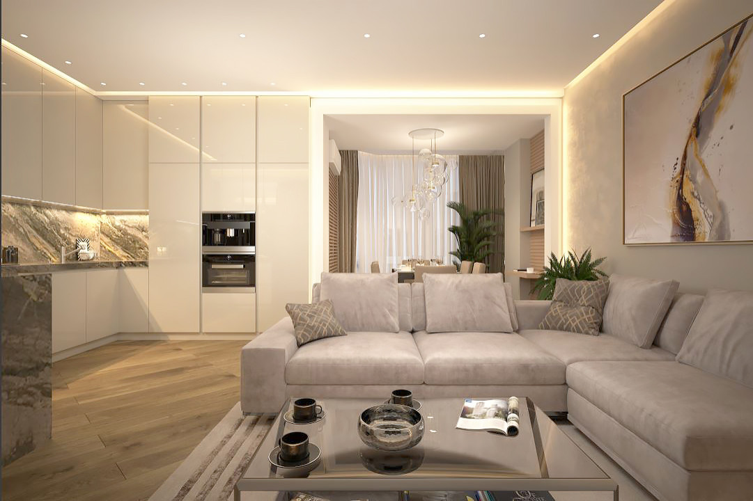 Обложка проекта: Квартира на Мосфильмовской