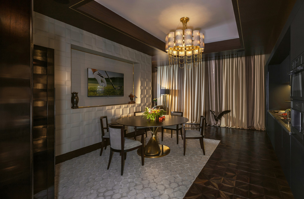 Квартира в темном стиле