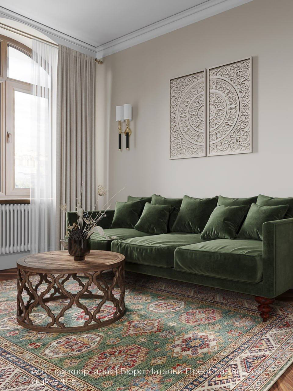 Ультрамодный поп-арт в разбитой "сталинке"