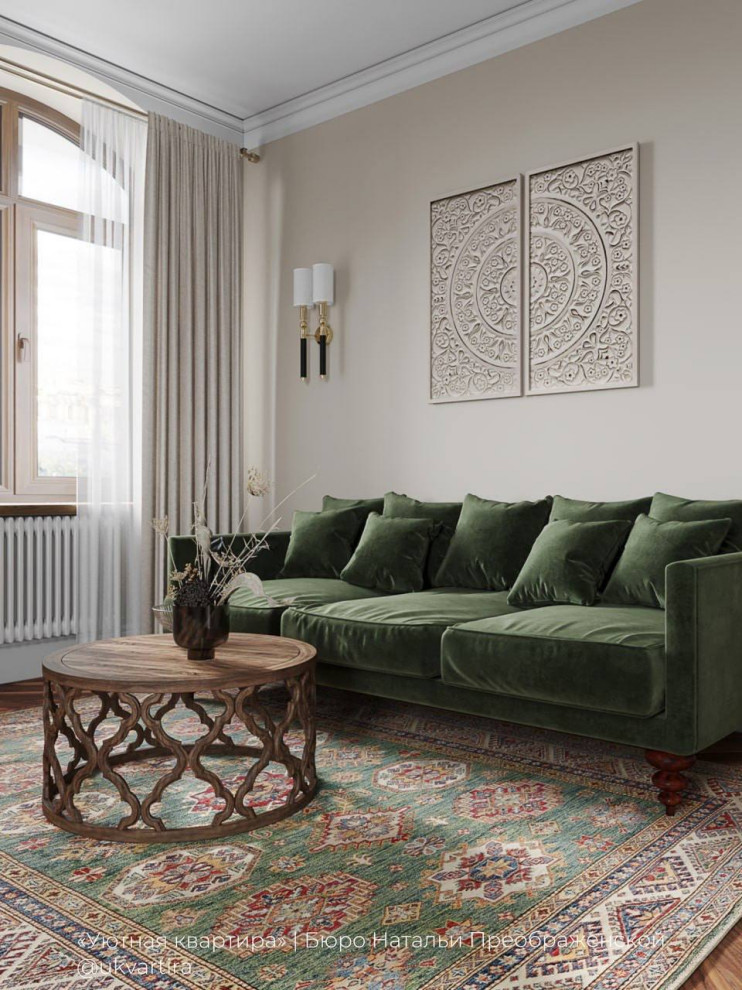 Ультрамодный поп-арт в разбитой "сталинке"