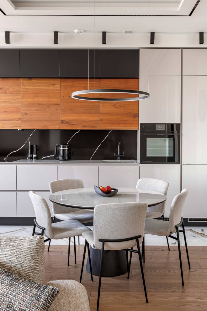 Дизайн и ремонт квартиры в ЖК «Хедлайнер» — Классическая геометрия