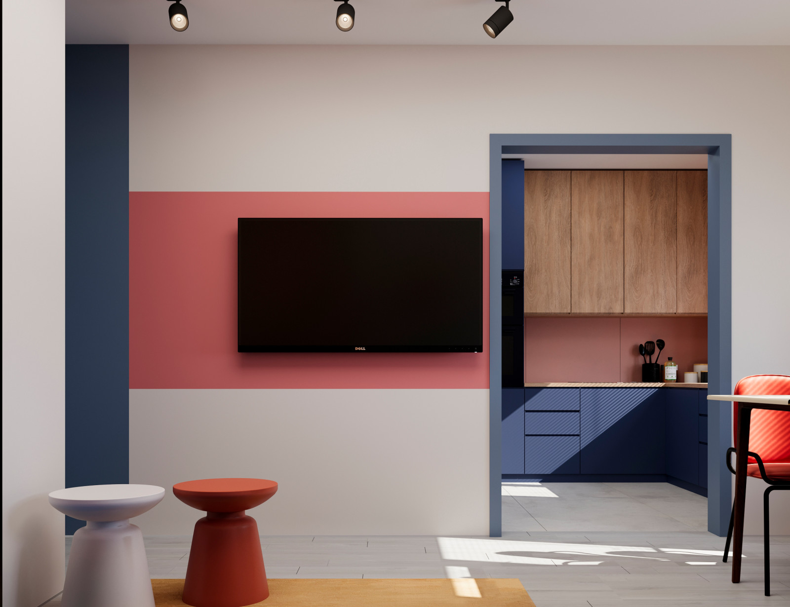 Квартира колор-блок