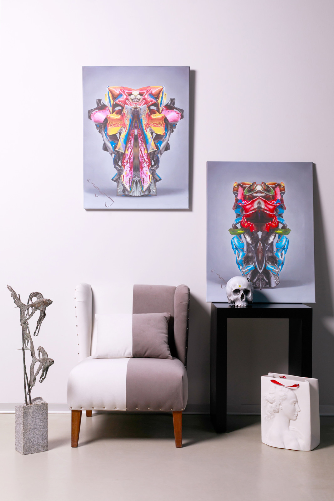 Обложка проекта: Использование принтов в интерьере