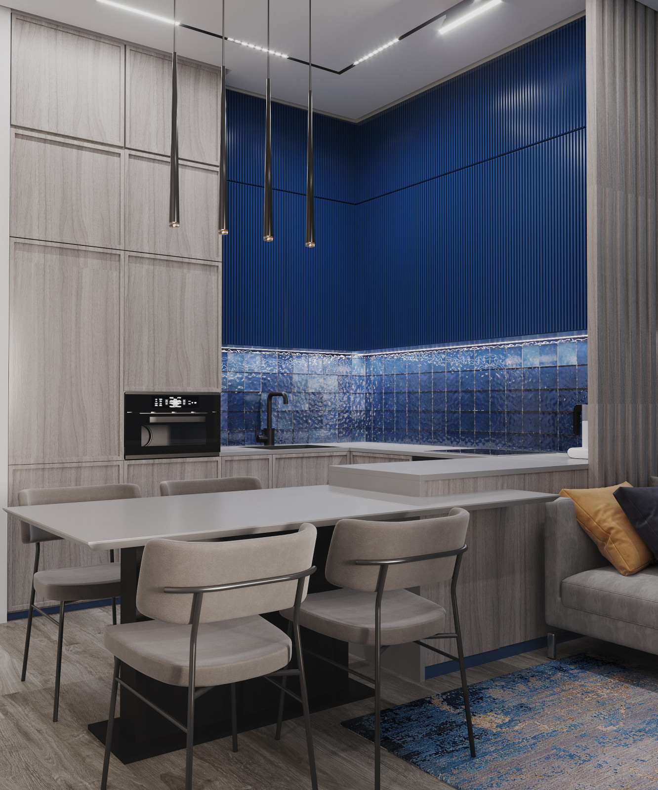 Синий-цвет 2021 года