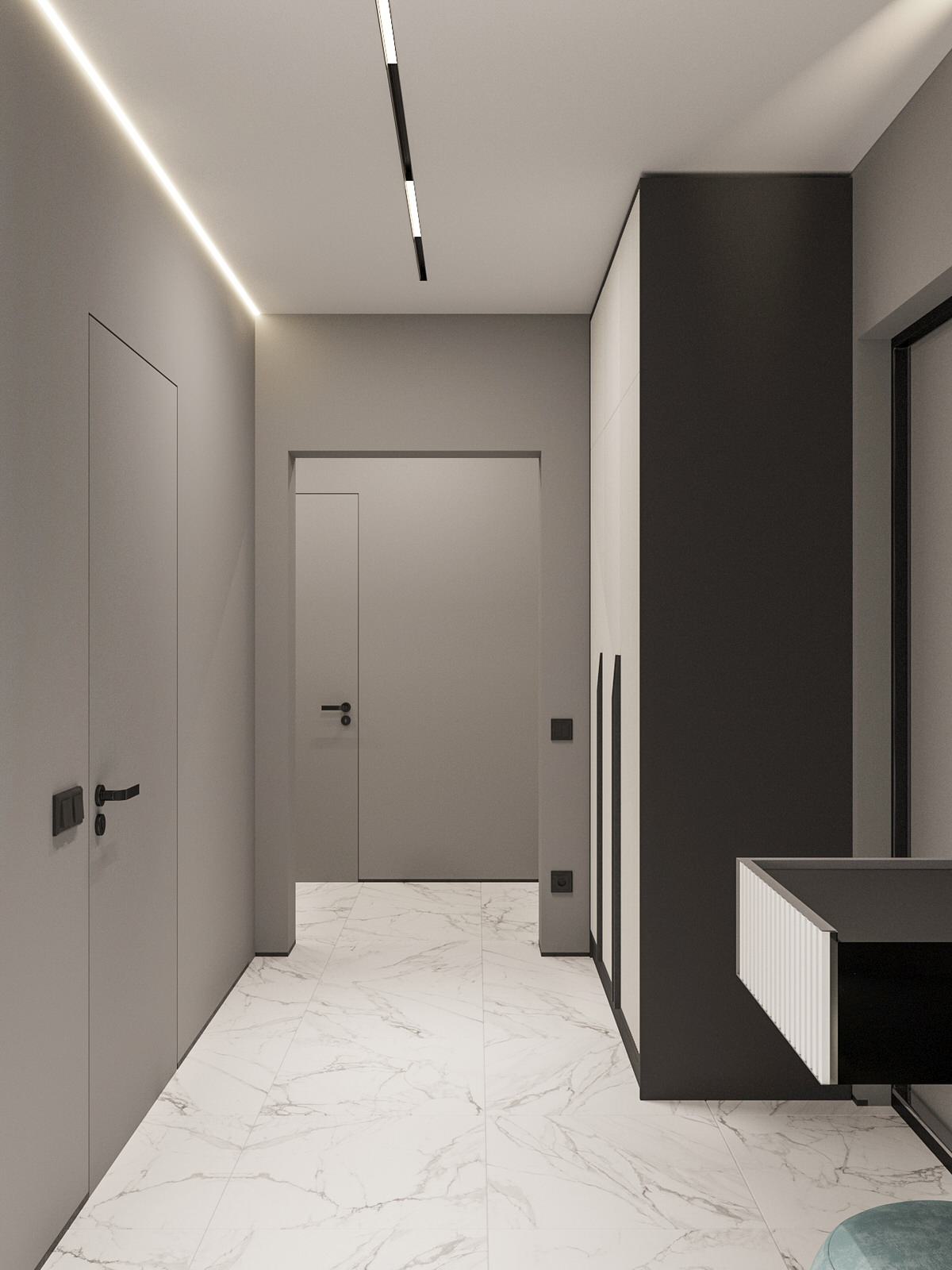 Дизайн - Кв. для молодой семьи блогеров-предпринимателей с двумя мальчиками