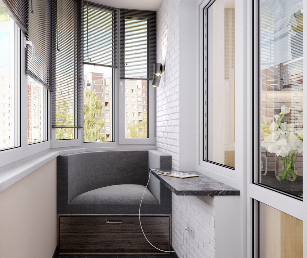 Дизайн проект квартиры 36 кв.м для молодой мамы и дочки