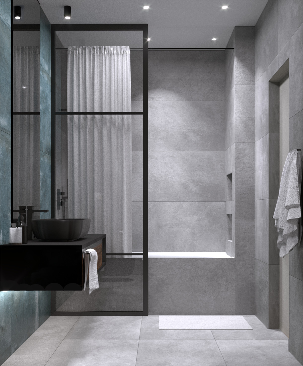 Дом в стиле Лофт