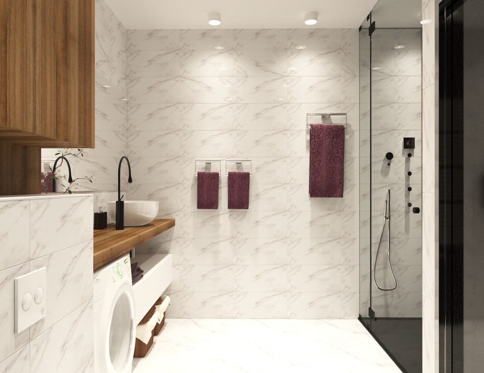 Квартира для молодой пары с бетонными стенами г. Томск