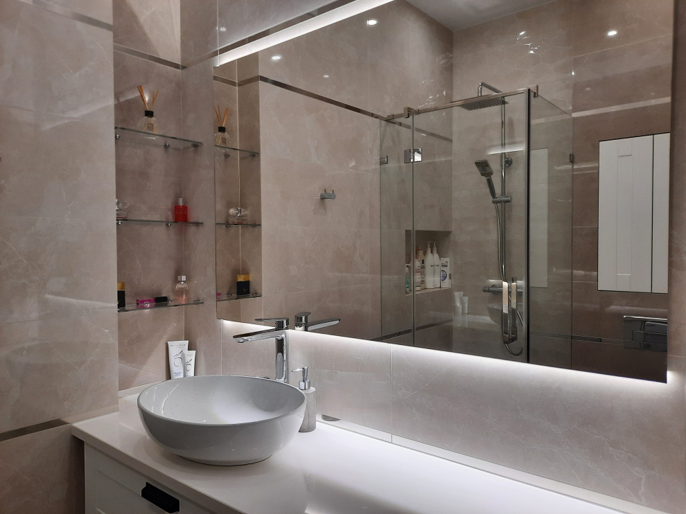 Дизайн-проект квартиры для молодой девушки с сыном в г. Калининграде