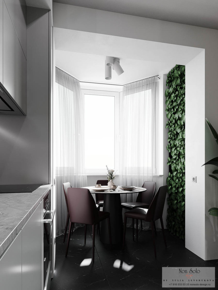 Дизайн квартиры для адвоката 54 м2, ул. Люсиновская, г. Москва