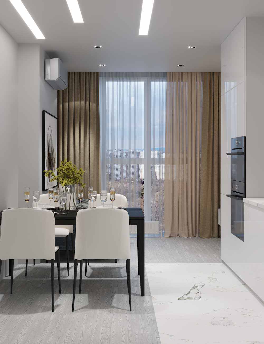 Двухкомнатная квартира в ЖК Центральный г. Самара