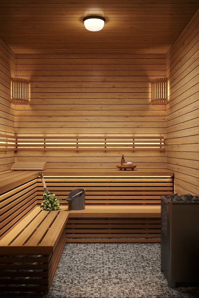 Баня из клееного бруса