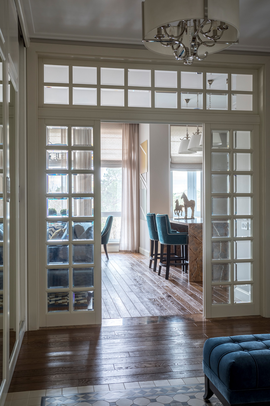 ЖК Таежный. 115 кв.м. Интерьерные фотографии завершенного проекта