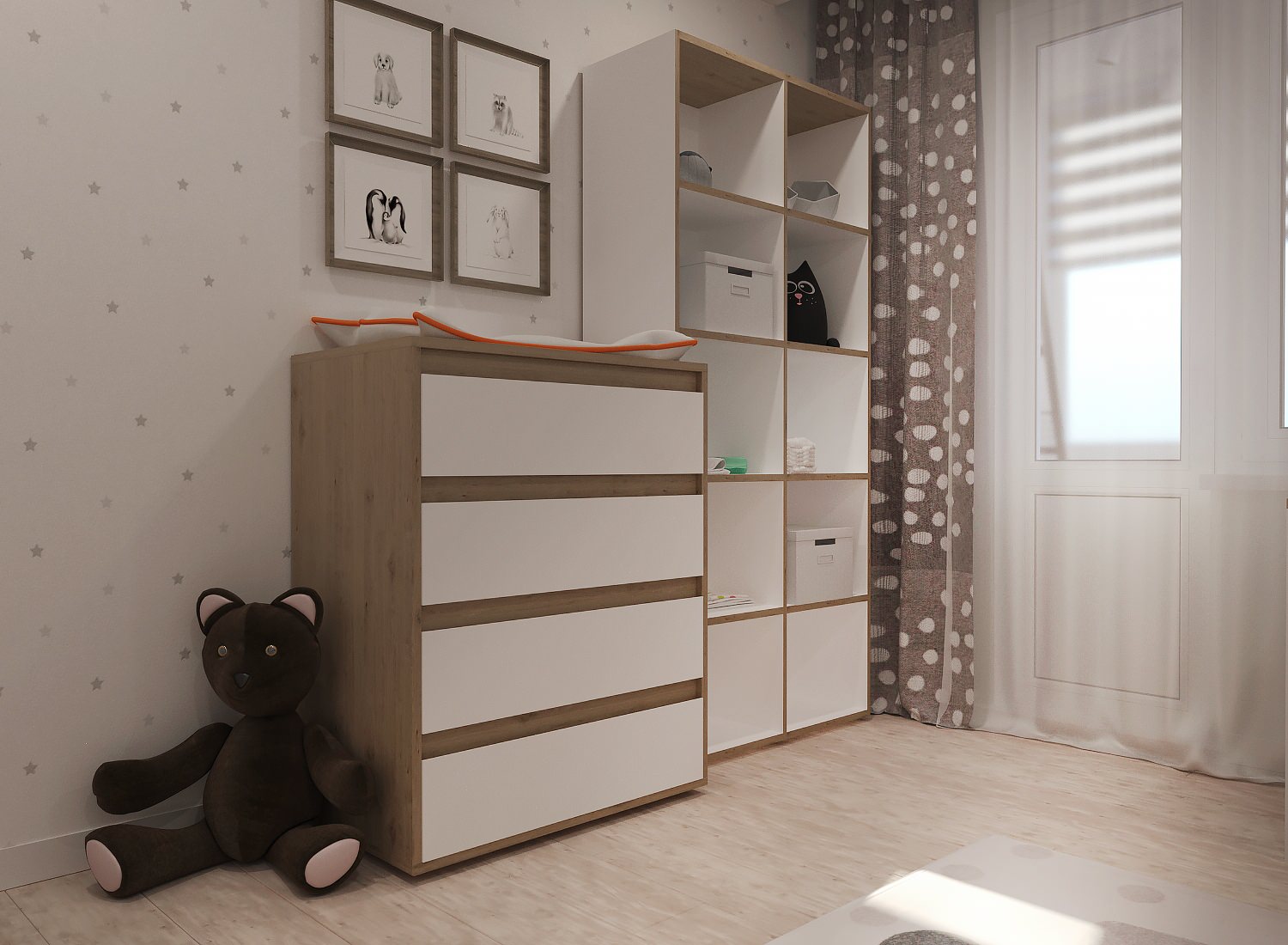 квартира для молодой пары - детская