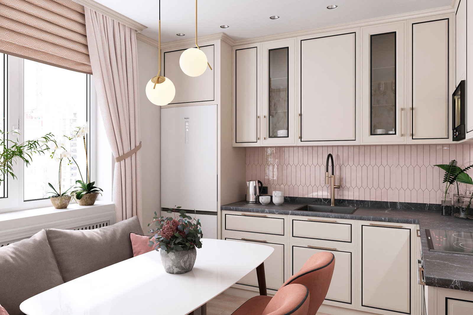 Обложка проекта: Неоклассика в ЖК Машков