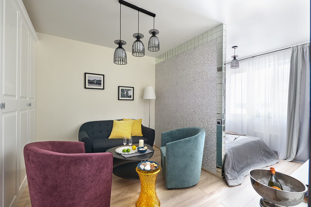 ЖЖК Рассказово. Проект небольшой квартиры в Парижском стиле для дочери подруги.