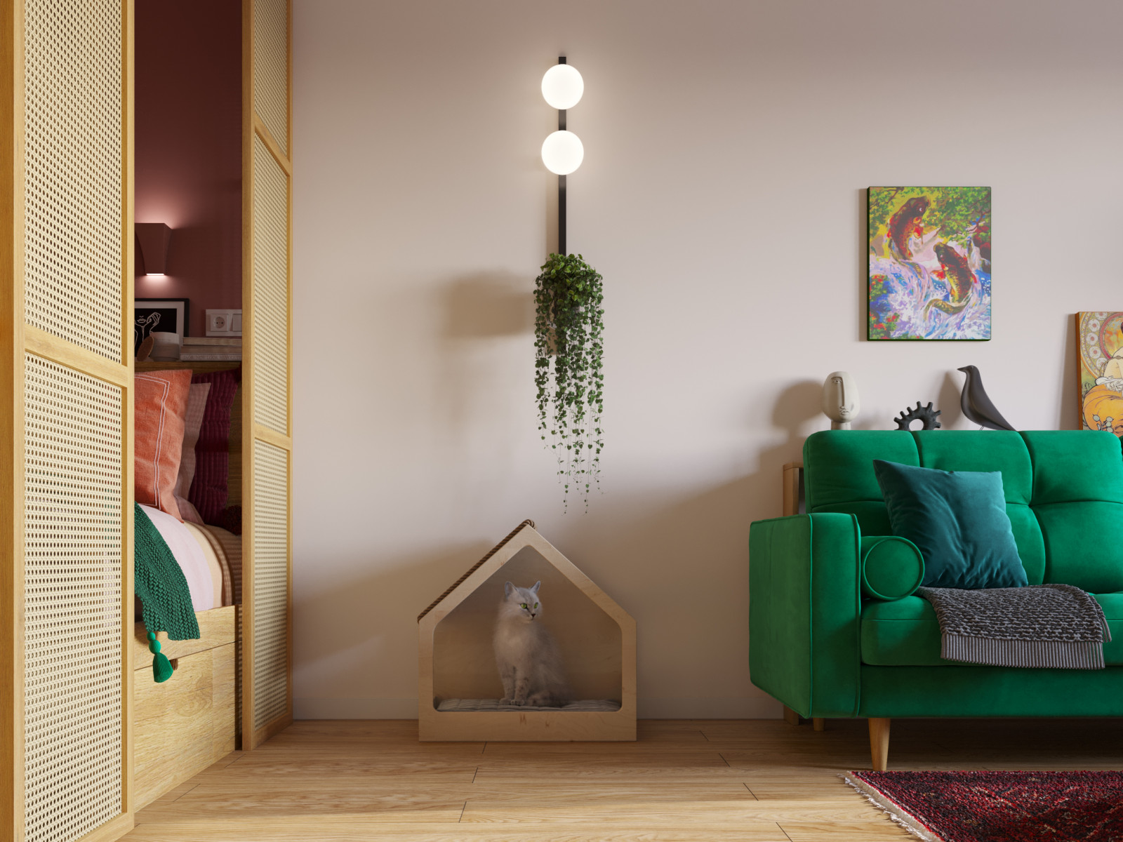 Домик для кошки