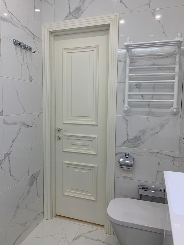 Светлая однокомнатная квартира в неоклассическом стиле