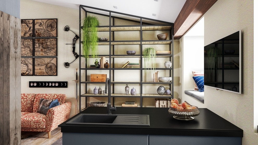 Обложка проекта: Проект для телеканала НТВ. Кухня-Гостиная