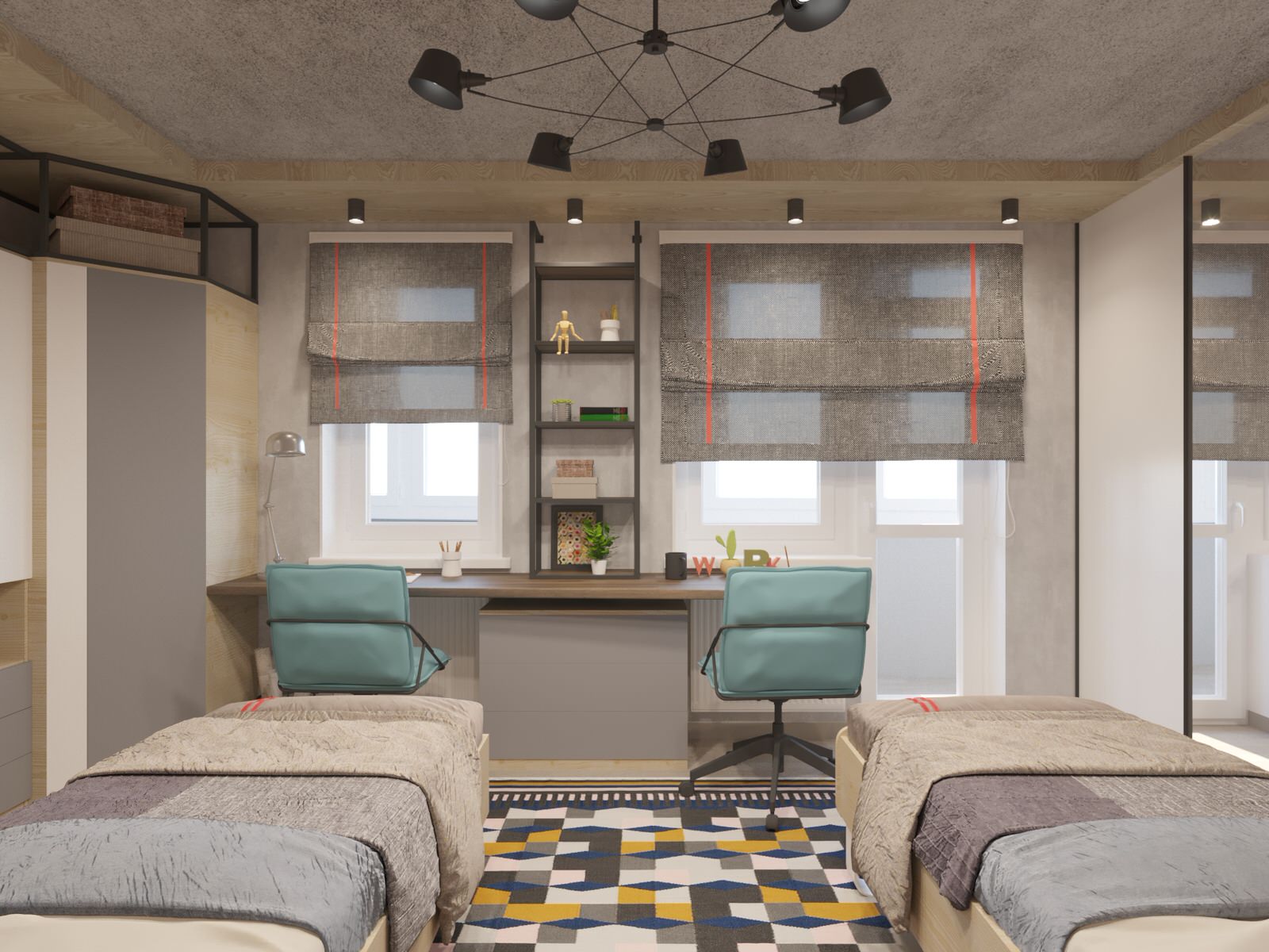 Дизайн проект  ЖК "Дом на Блюхера"