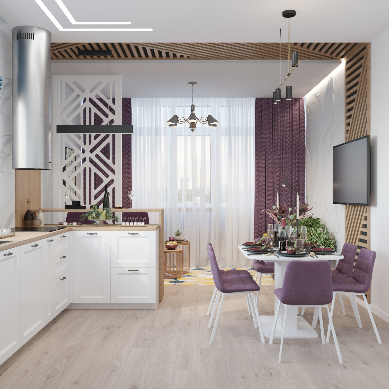 Дизайн 3-комн. квартиры