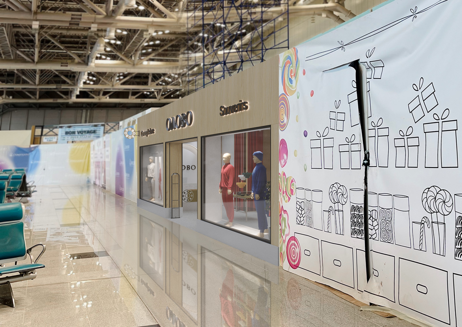 Шоу-рум в аэропорту