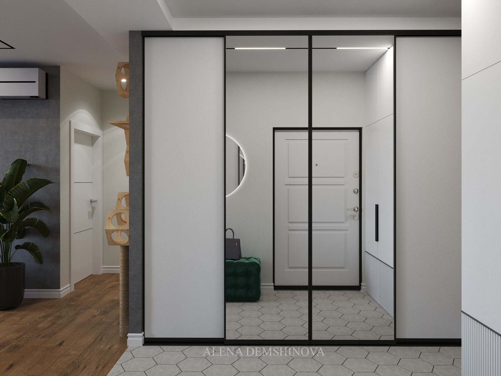 Квартира для молодой пары и их котиков