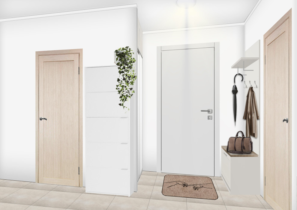 Обложка проекта: Светлая квартира для дружной семьи