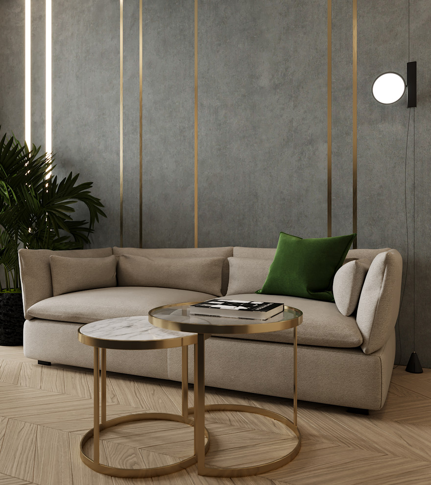 Роскошь в трехкомнатной квартире в ЖК  "Смольный Парк"