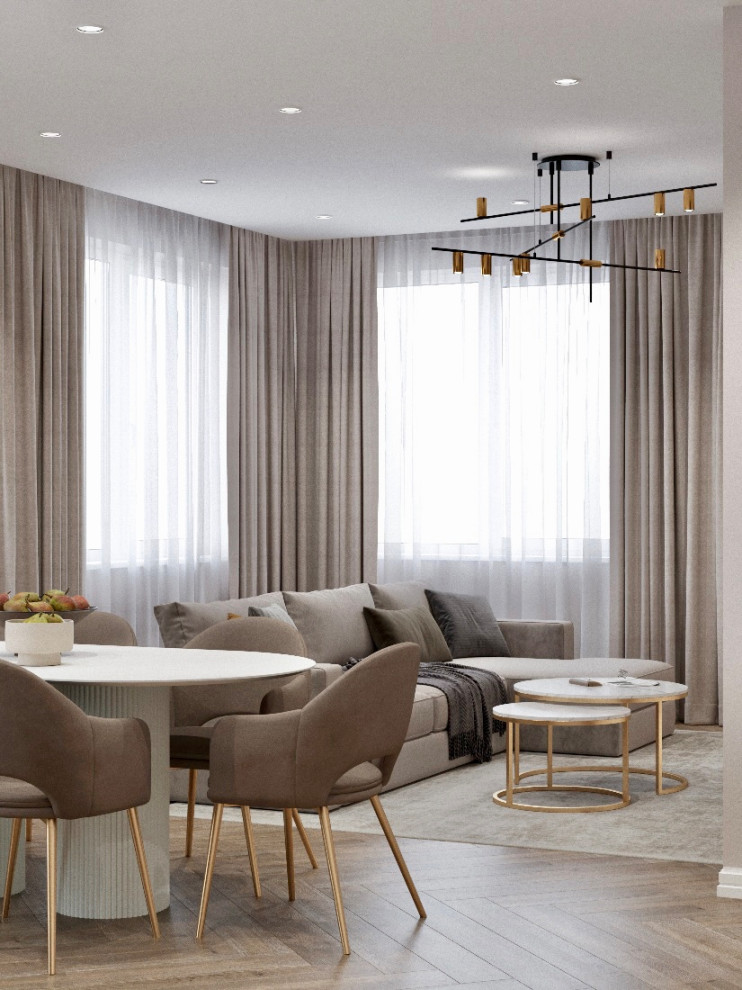 ЖК Люмин, 3 комнаты, 140 м²