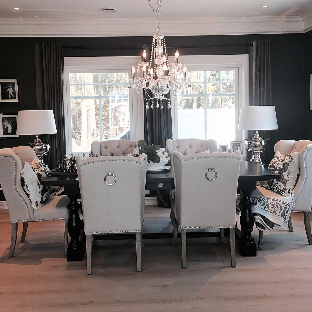 Обложка проекта: столовая. черно-серый