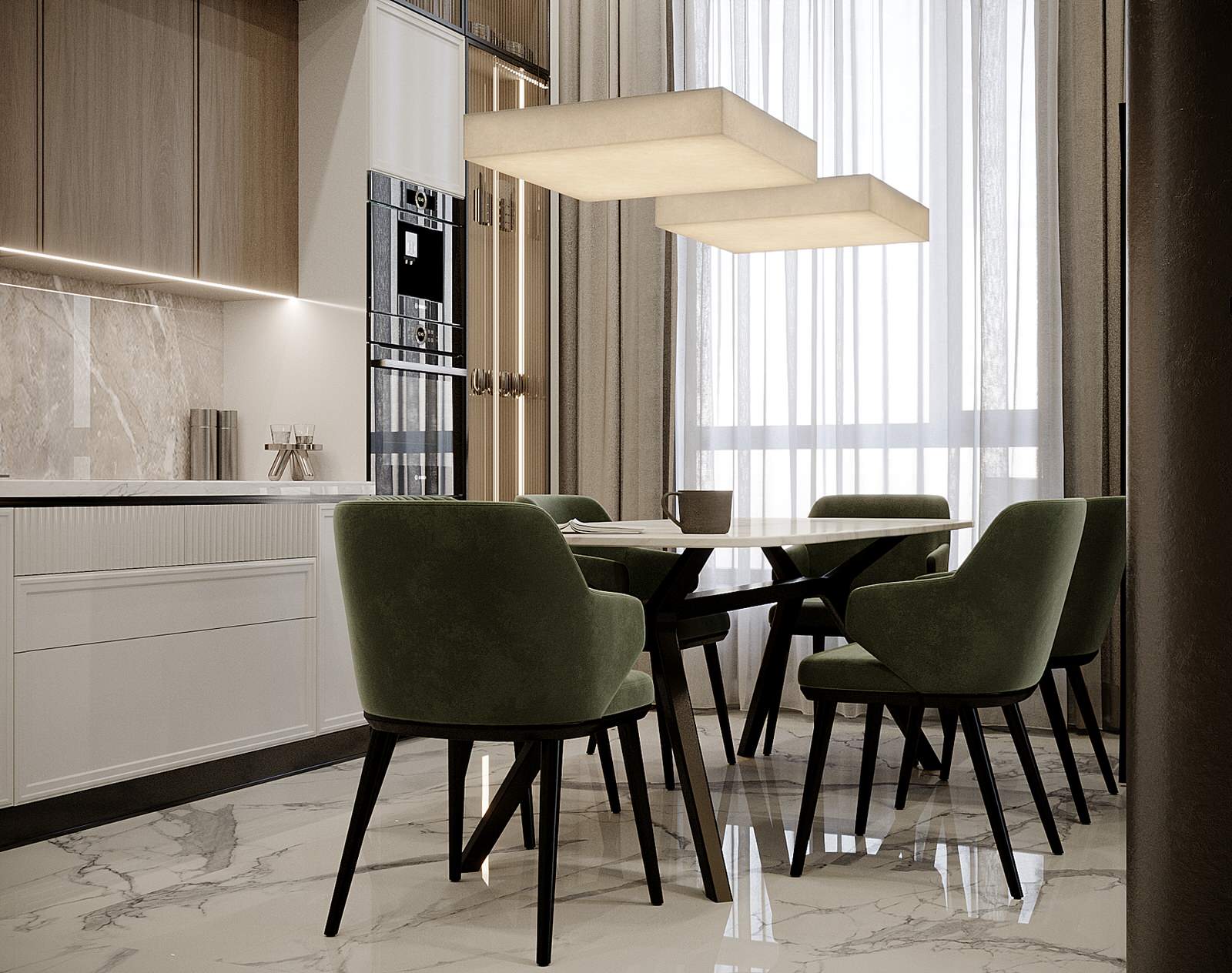 Квартира в ЖК "Невский", 90 м²