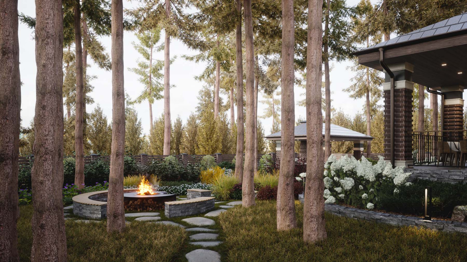 Дорожка к костровищу