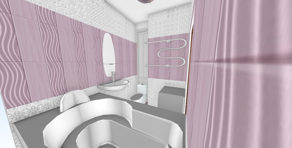 Экспресс 3D дизайн  1 кв.ры в ЖК Триумф Парк