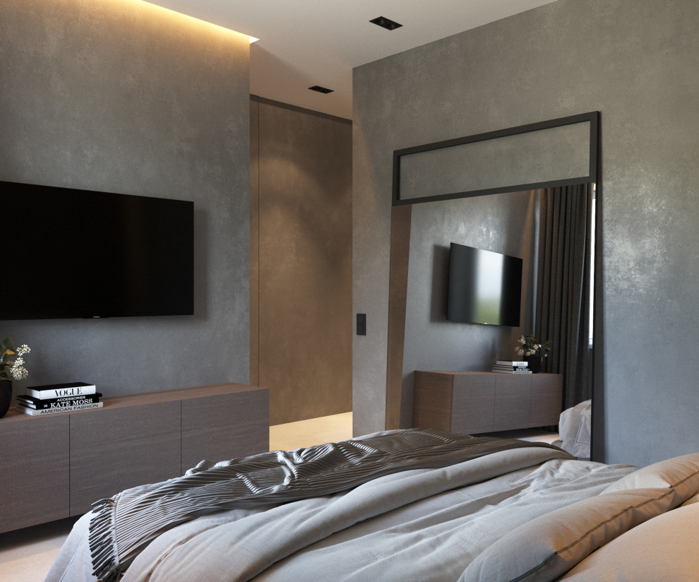 Современная квартира с видом на лес