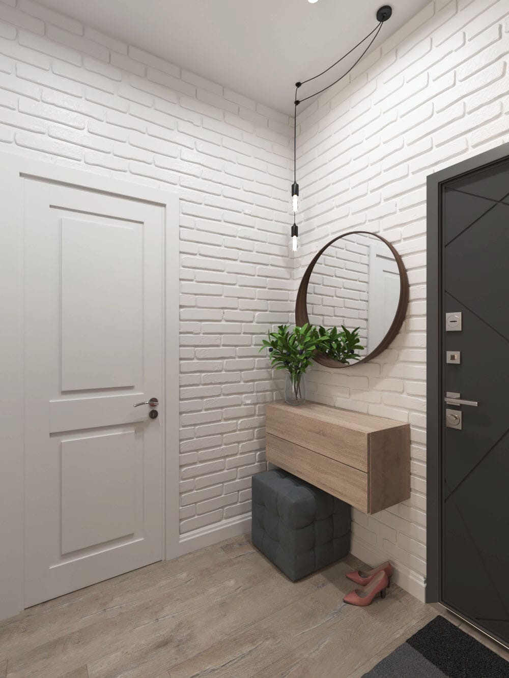 Дизайн-проект однокомнатной квартиры