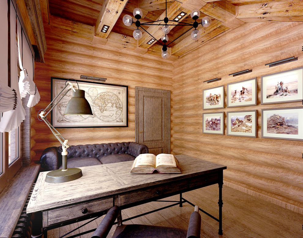 Лесной домик в стиле кантри