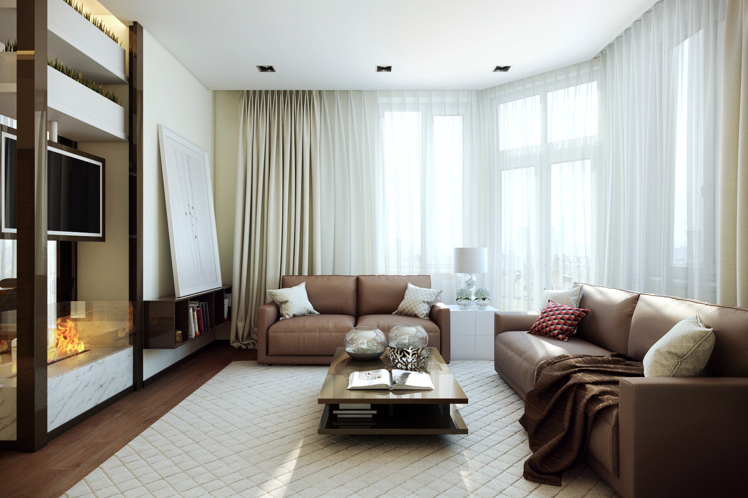 Обложка проекта: Дизайн интерьера квартиры "Городское этно"