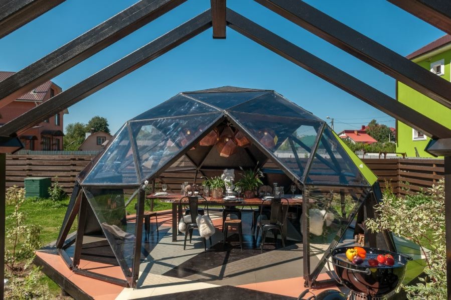 Первый канал "Фазенда" - Садовая беседка