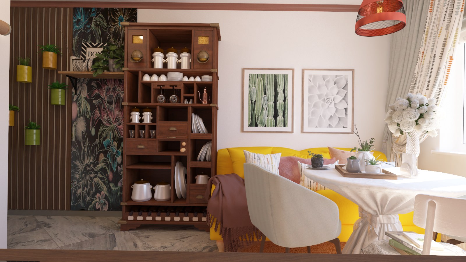 В ярких красках