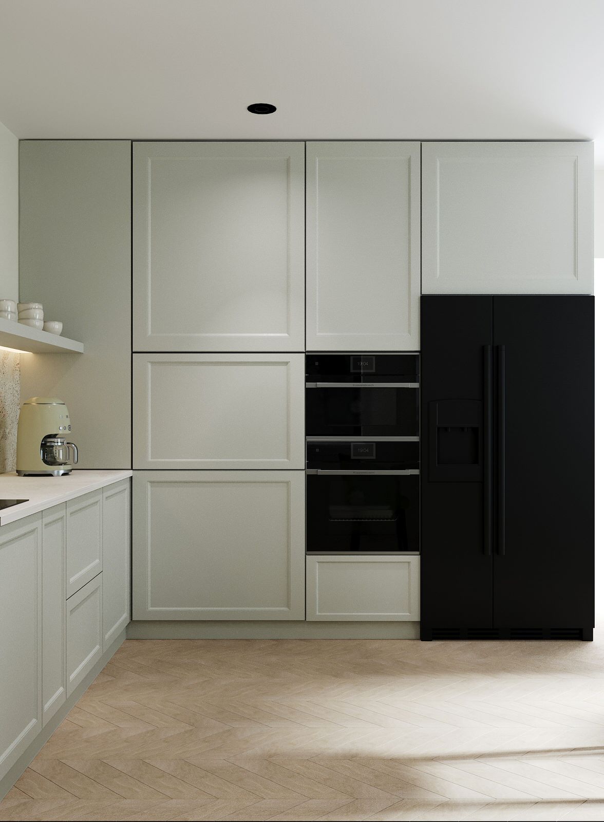 Дизайн-проект кухни-гостиной