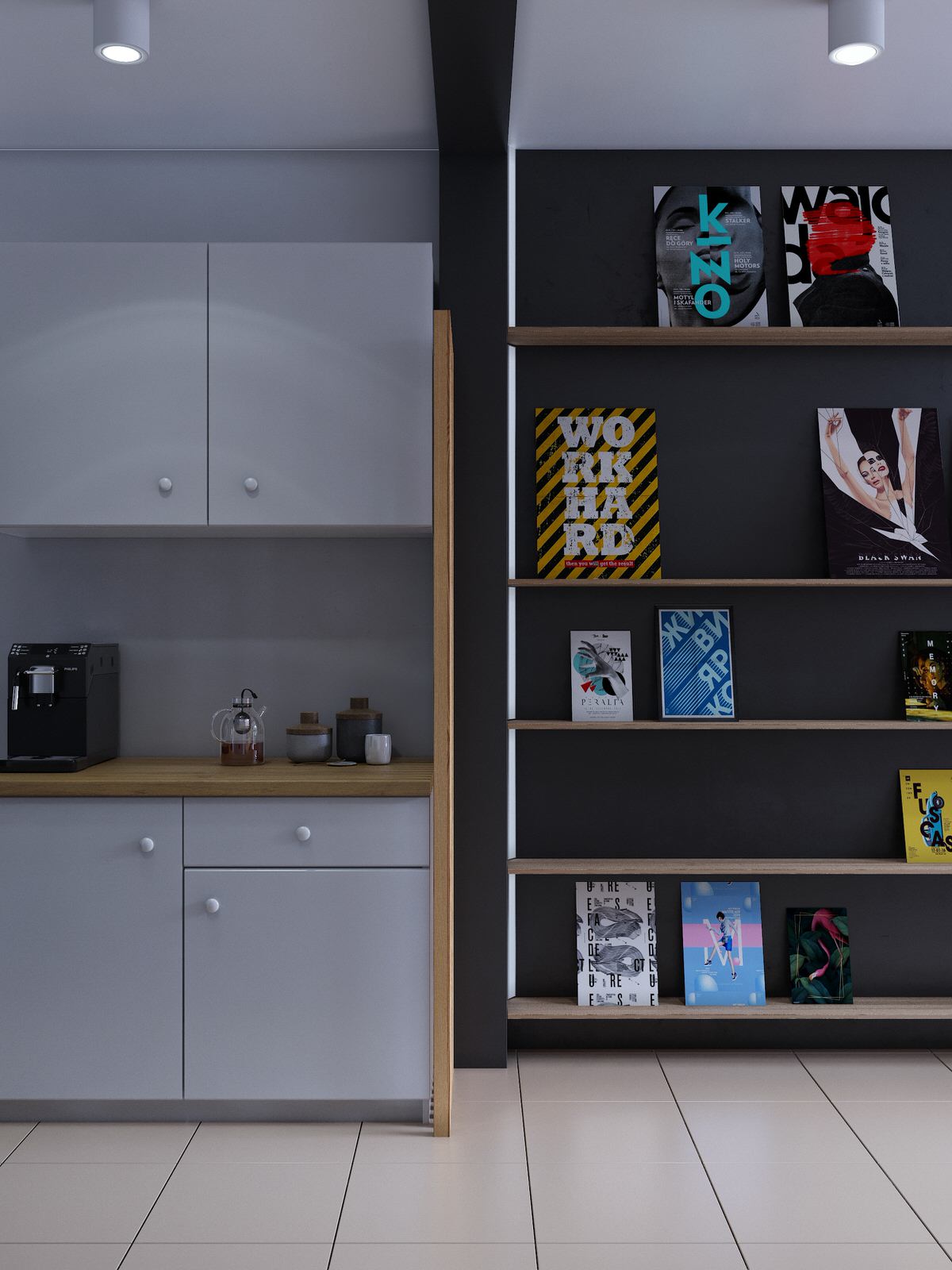 Стенд полиграфии