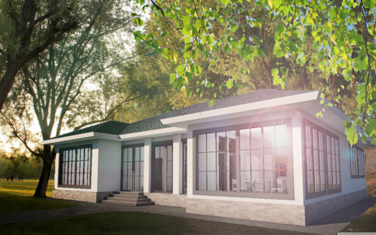 Проект 1-огоэтажного индивидуального жилого дома в г.Уфа