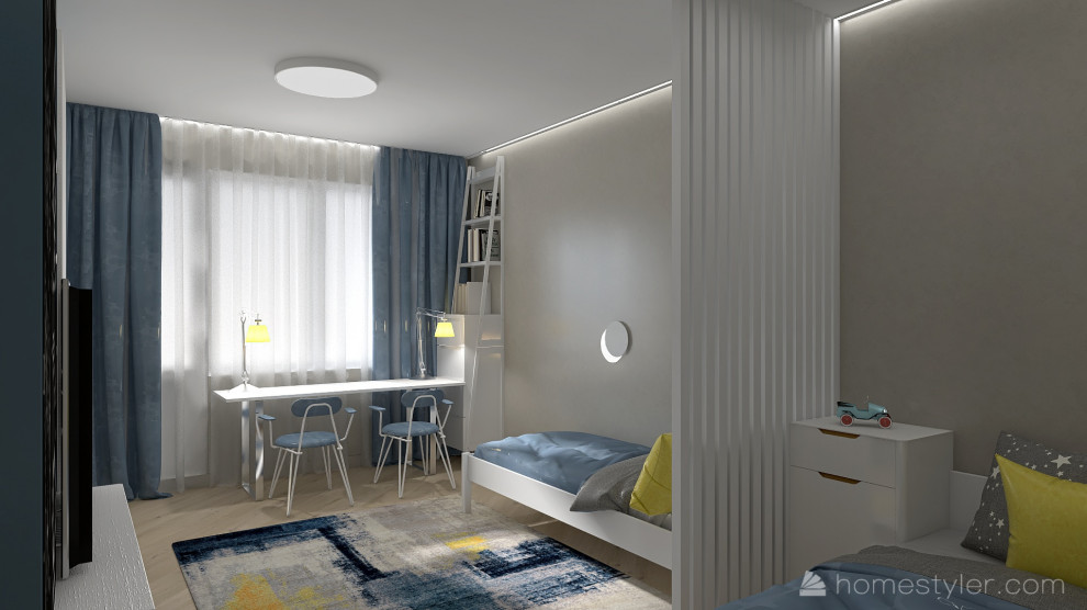 Детская для мальчиков в современном стиле