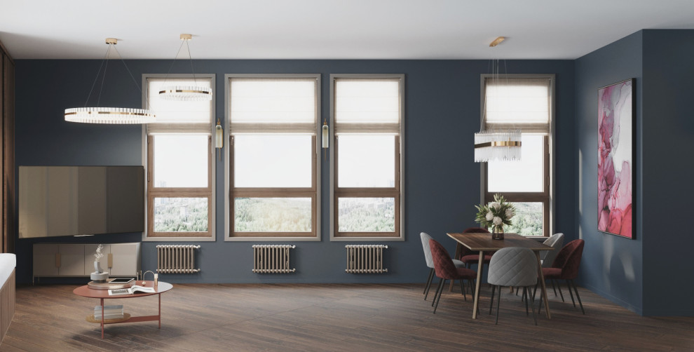 Проект трехкомнатной квартиры 110 кв.м